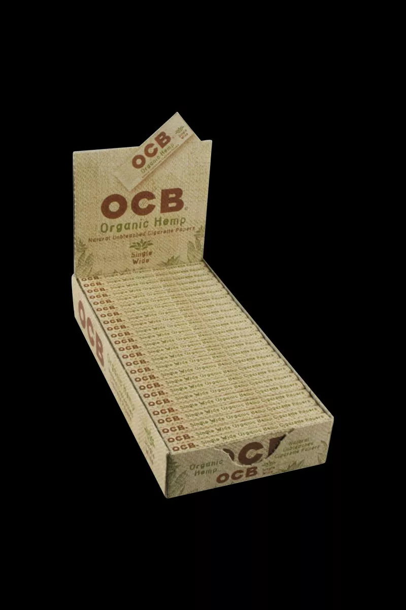 OCB Organic Hemp Rolling Papers – Single Wide