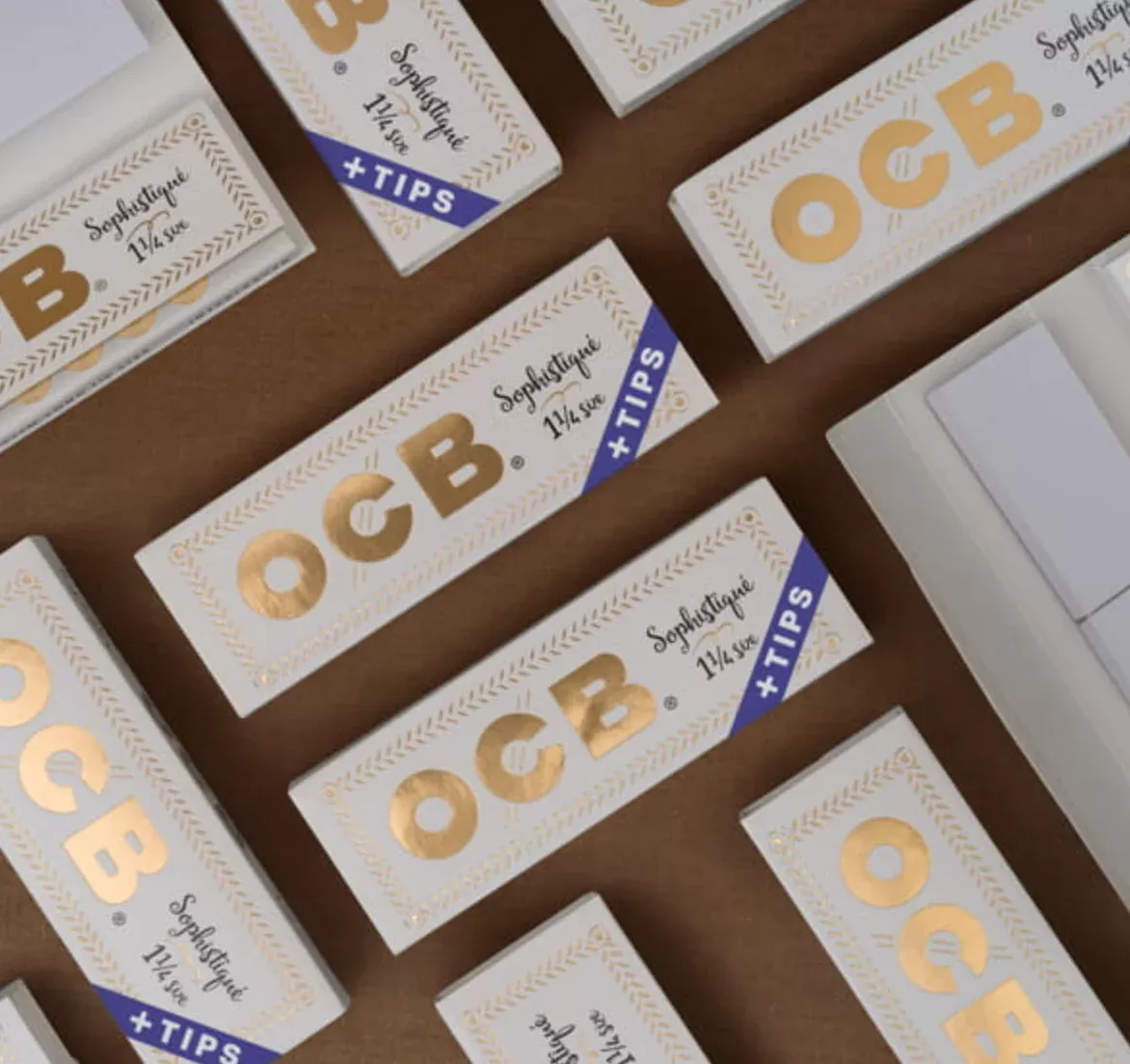OCB Sophistique 1 1/4 Rolling Papers with Pre-Tips