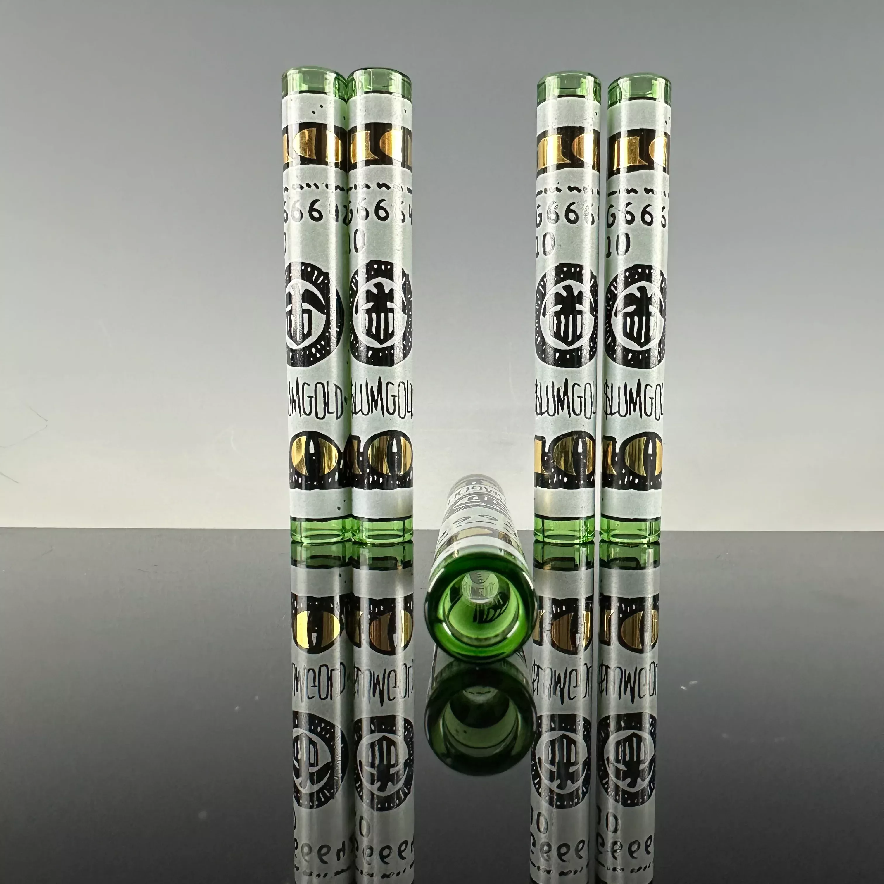 OG CaSh Money Green Chillum by Slum Gold