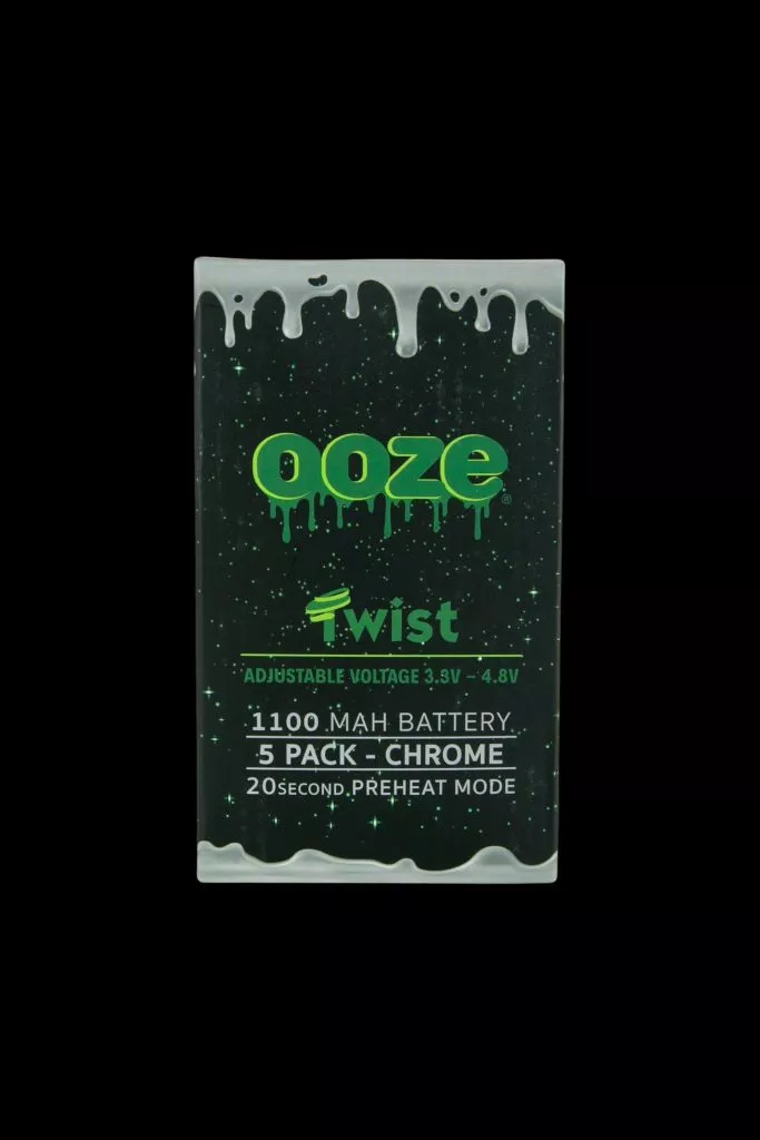 Ooze 1100 Twist Battery – 5 Pack
