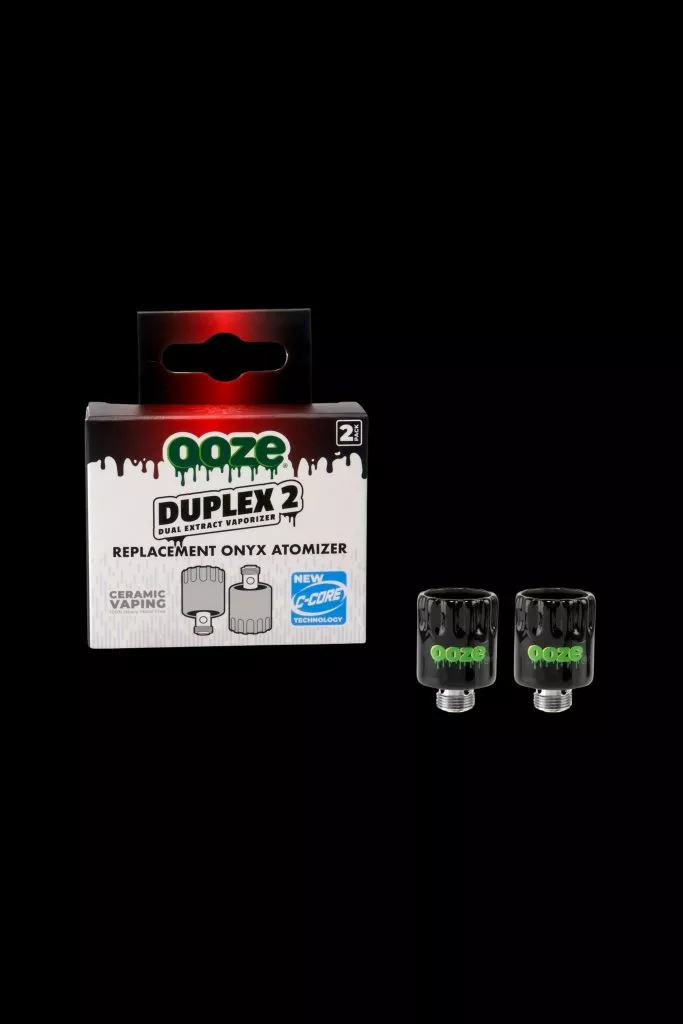 Ooze Duplex 2 Replacement Onyx Atomizer 2-Pack