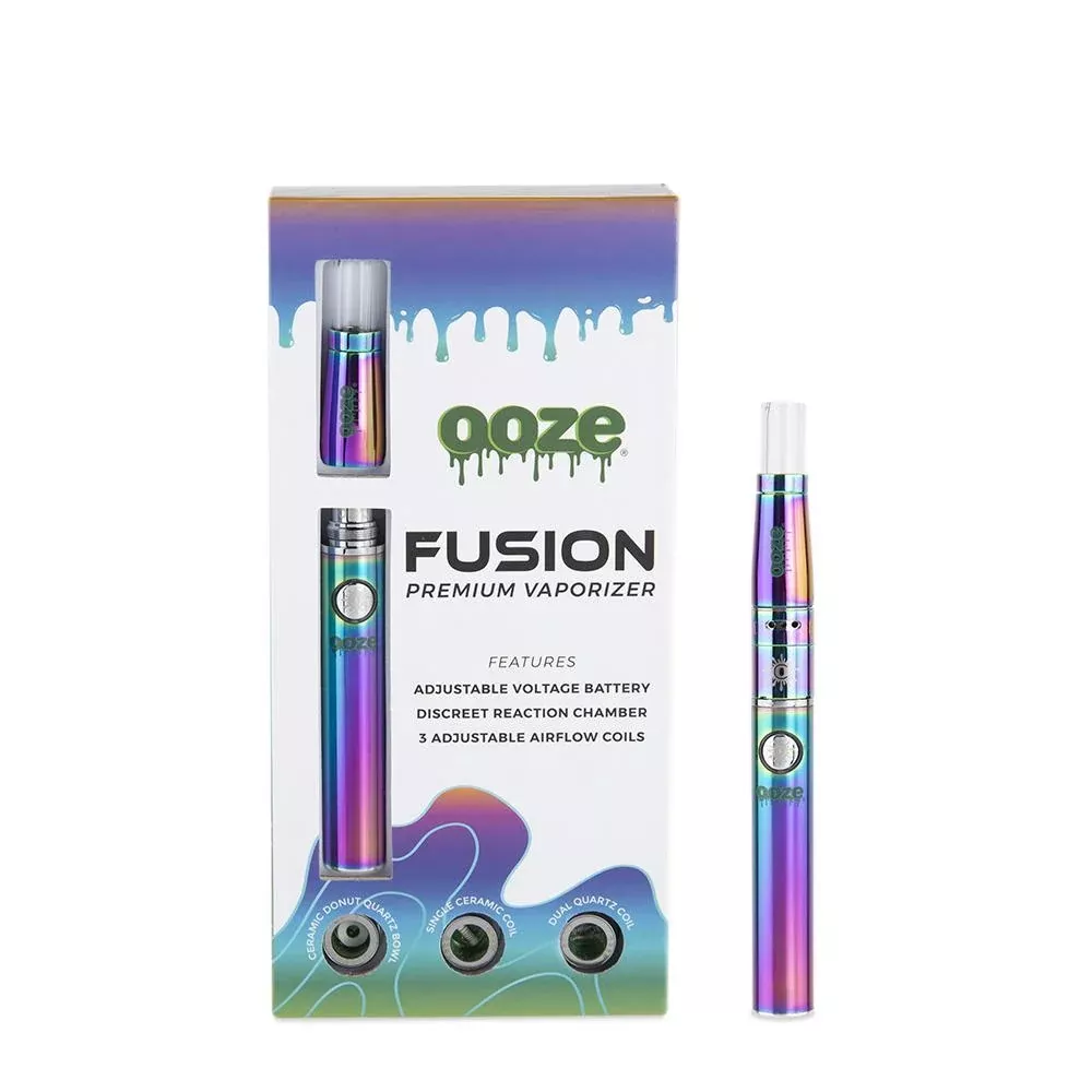 Ooze Fusion Premium Vaporizer Kit – Customizable 3-Coil Wax Pen