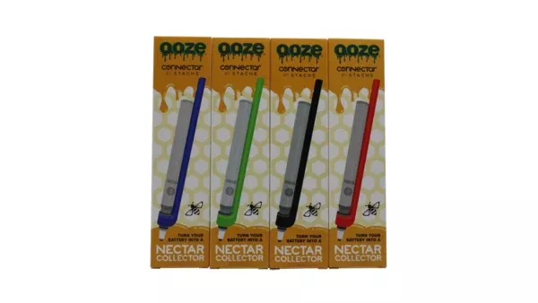 Ooze x Stache ConNectar – 510 Thread Vape Pen Nectar Collector Attachment