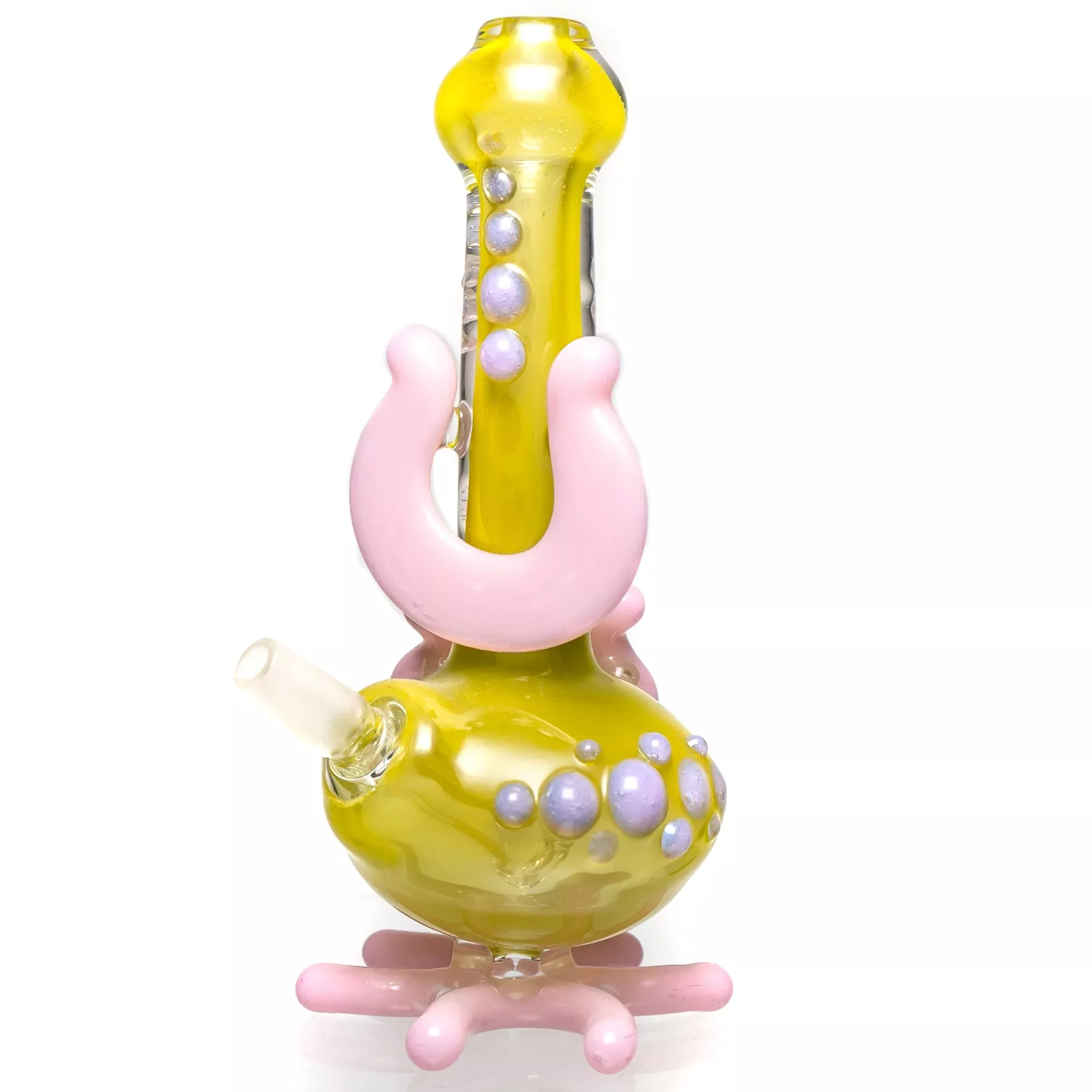 Orian - Mini Grabfoot Tube - Yellow & Pink