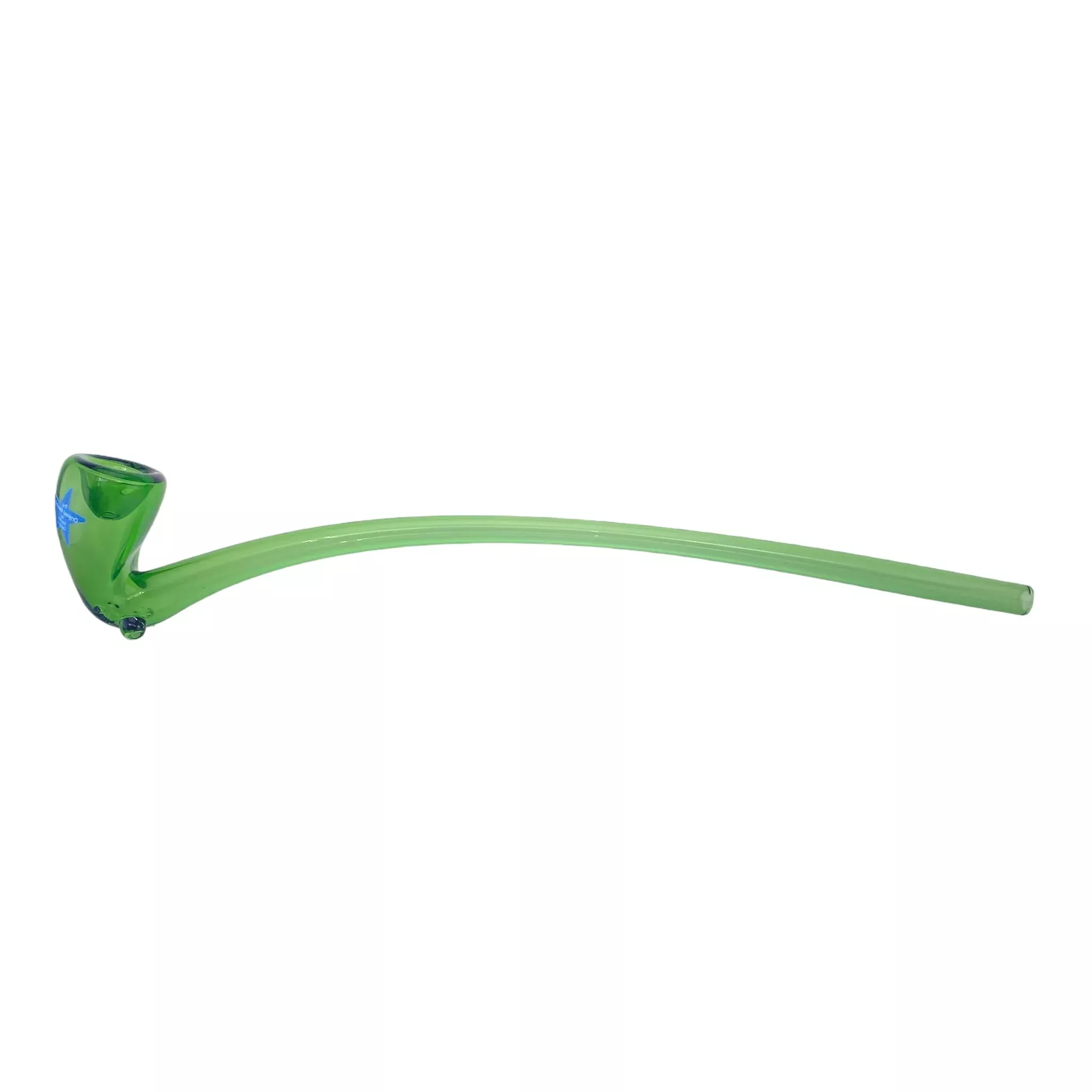 Original Glass Gandalf 13 Inch Green Sherlock Pipe