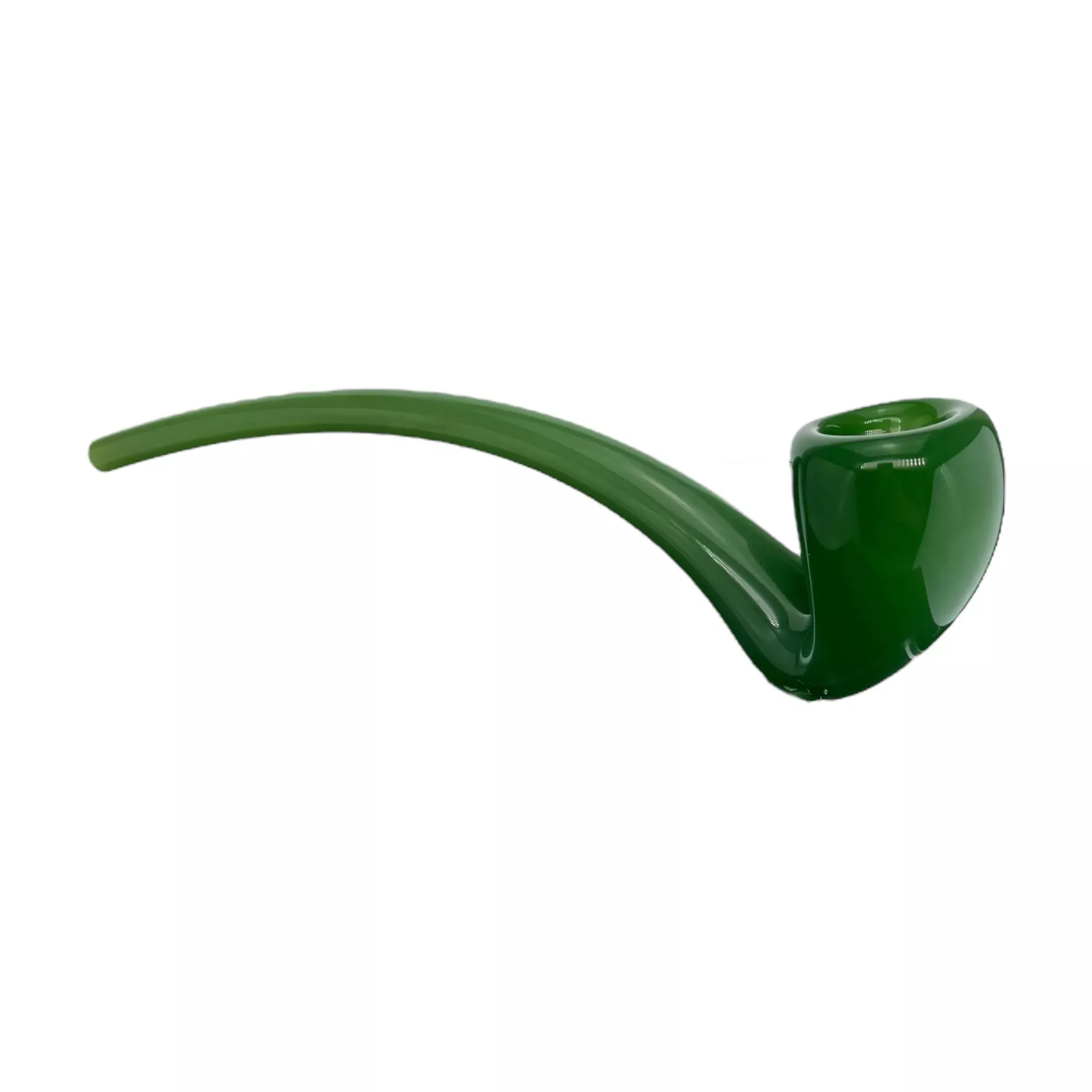 Original Glass Gandalf 8 Inch Green Sherlock Pipe