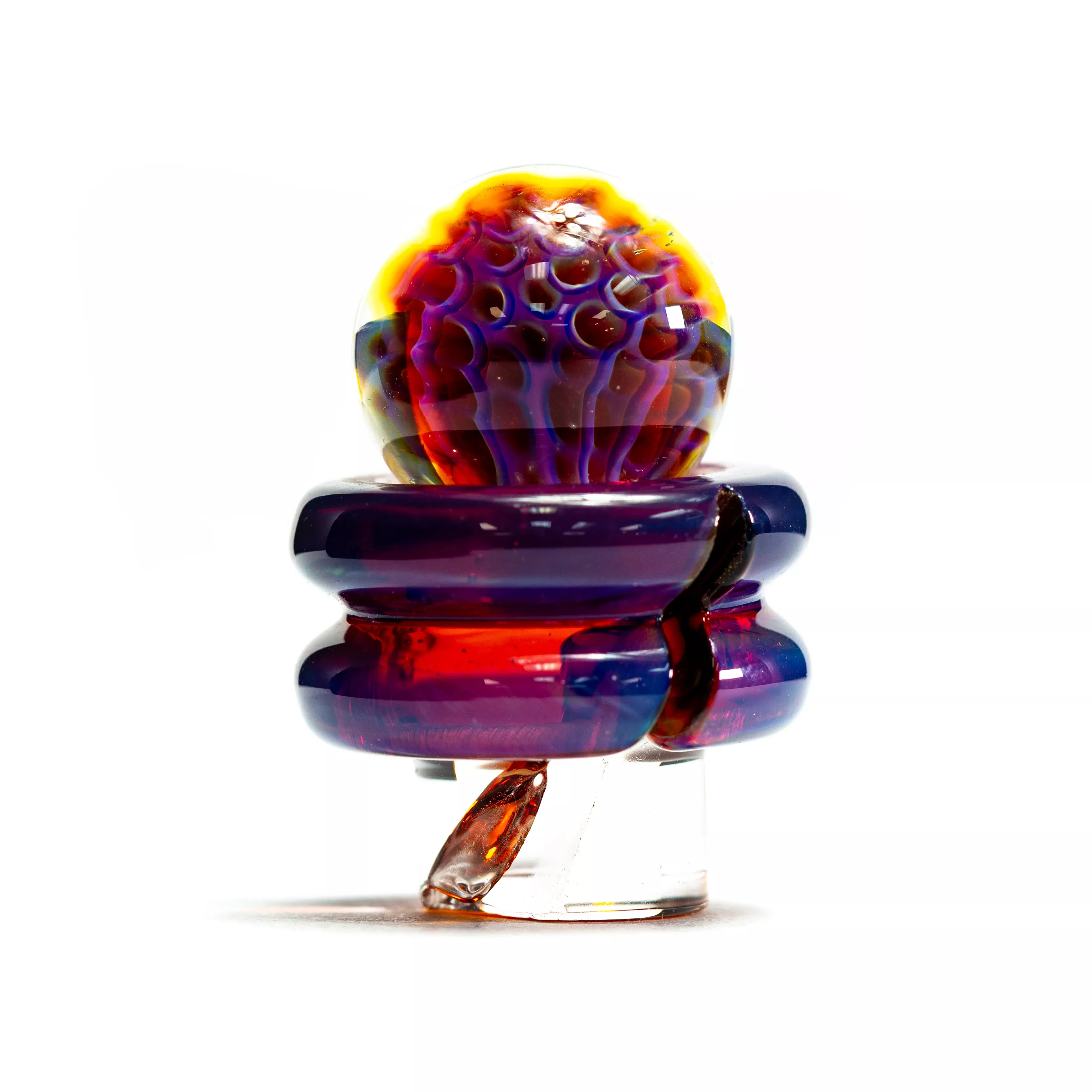 OTP | Amber Purple 3DXL Honeycomb Rockulus #OTP713