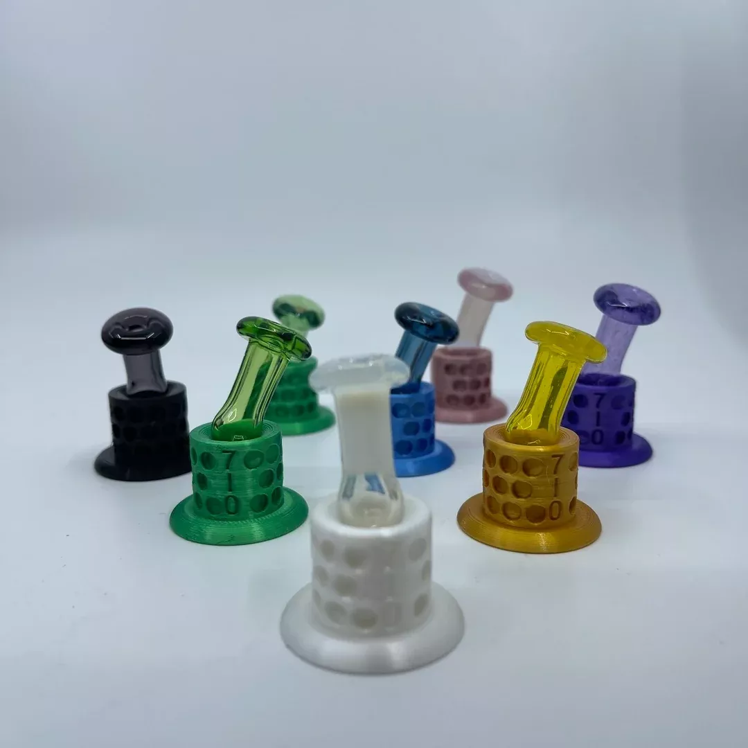 Padd Glass Ball Cap – Precision Puffco Peak Pro Accessory