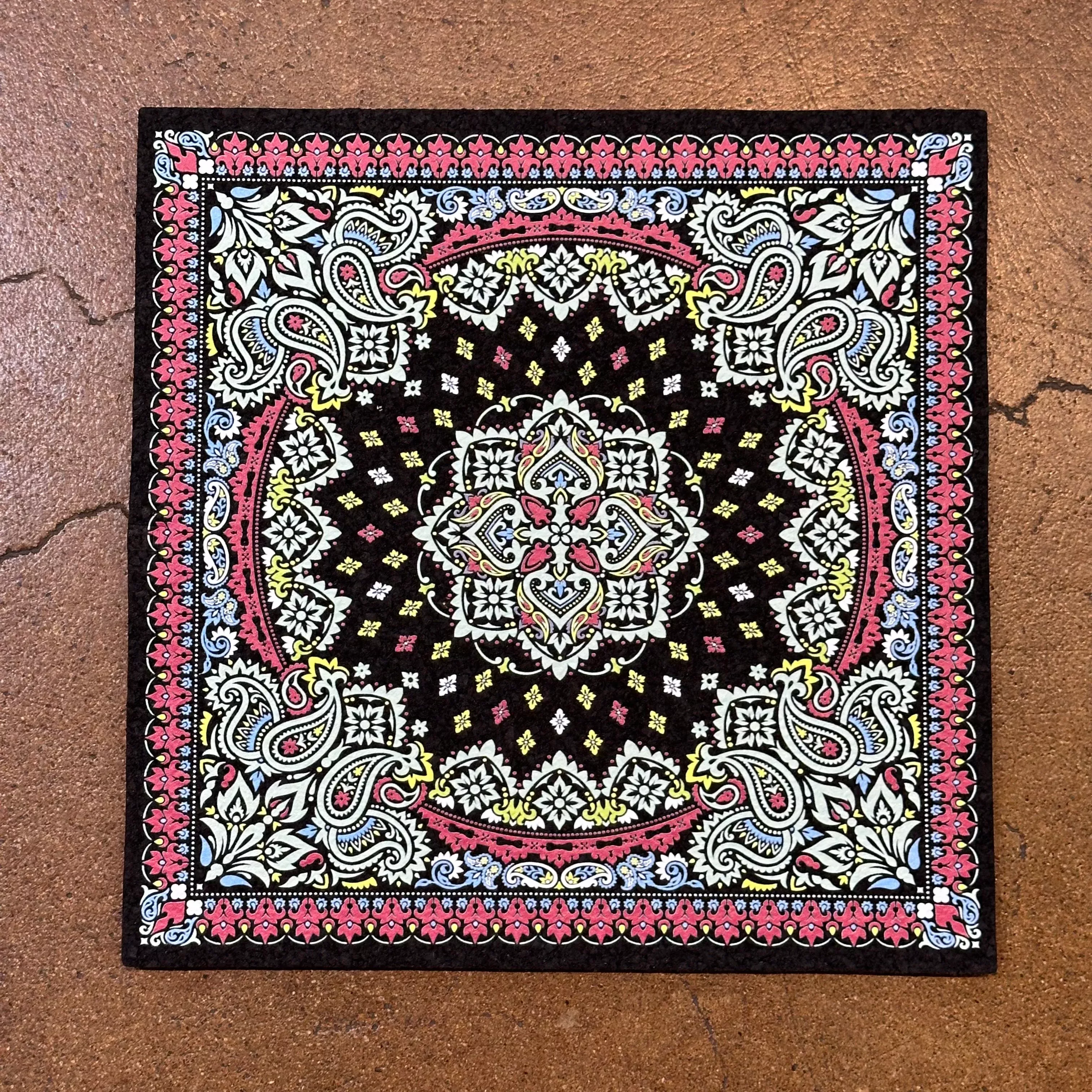 "Paisley Mosaic" Mood Mat from Mood Mats