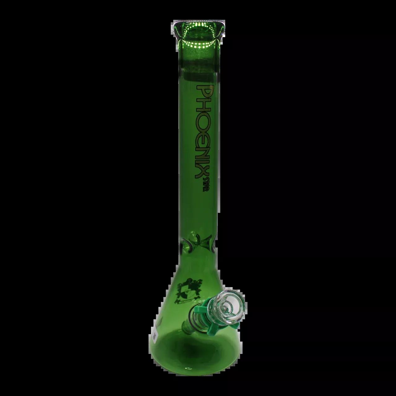 Phoenix Star 13.5" Double Matrix Straight Tube Bong