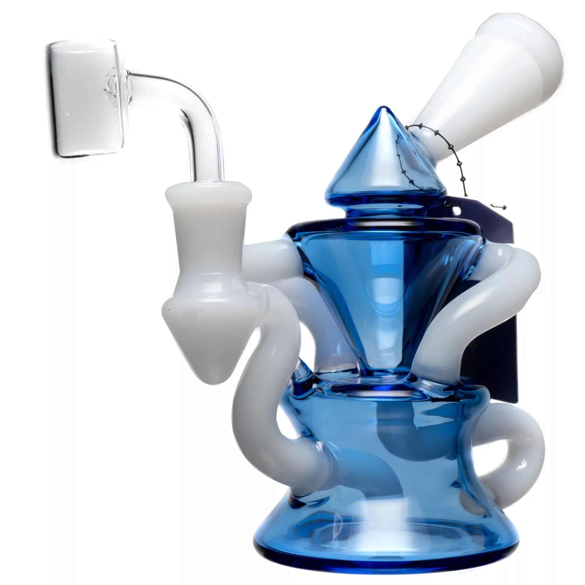 Phoenix Star - 2 Color Mini Recycler - Blue & White