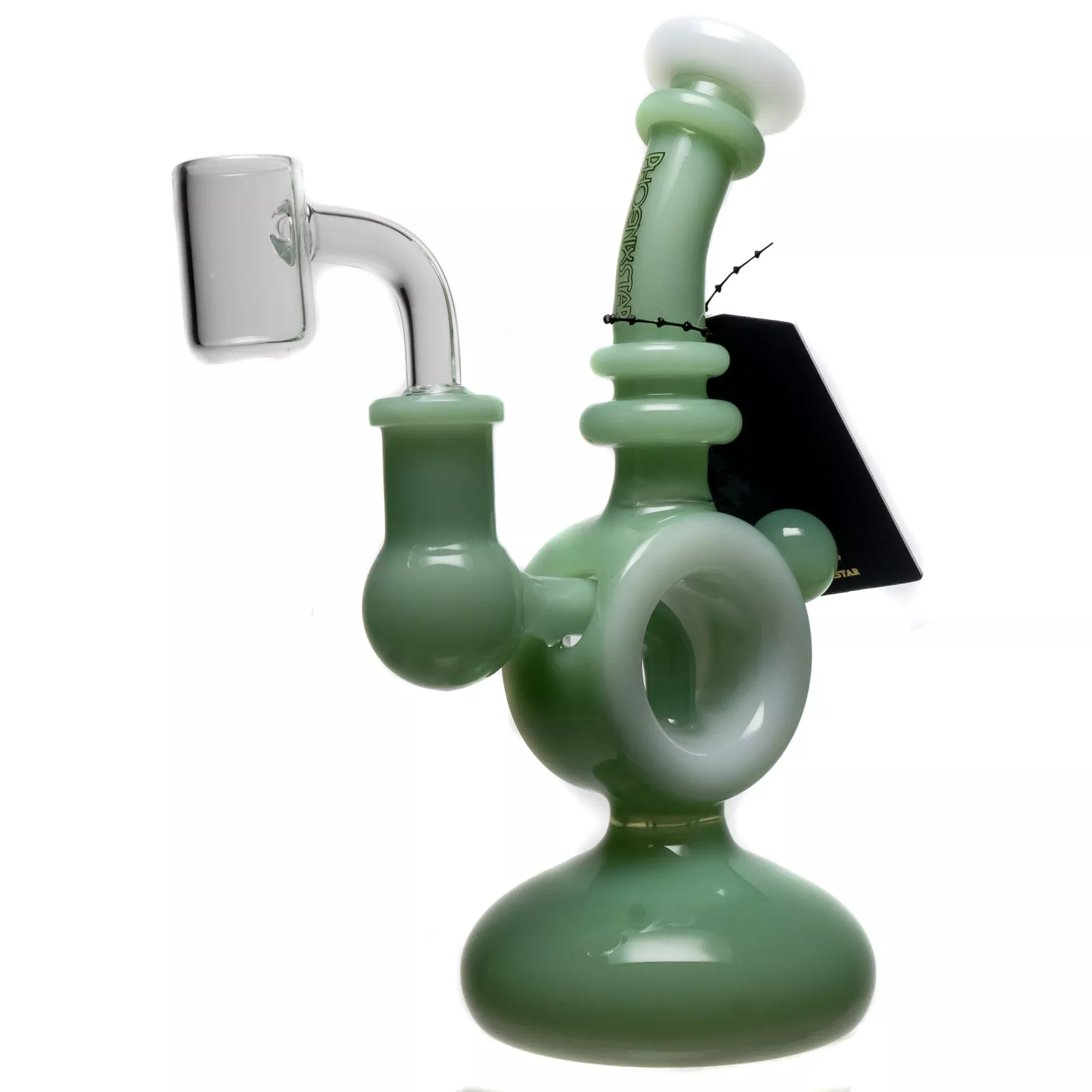 Phoenix Star - Donut Bubbler - Mint & White