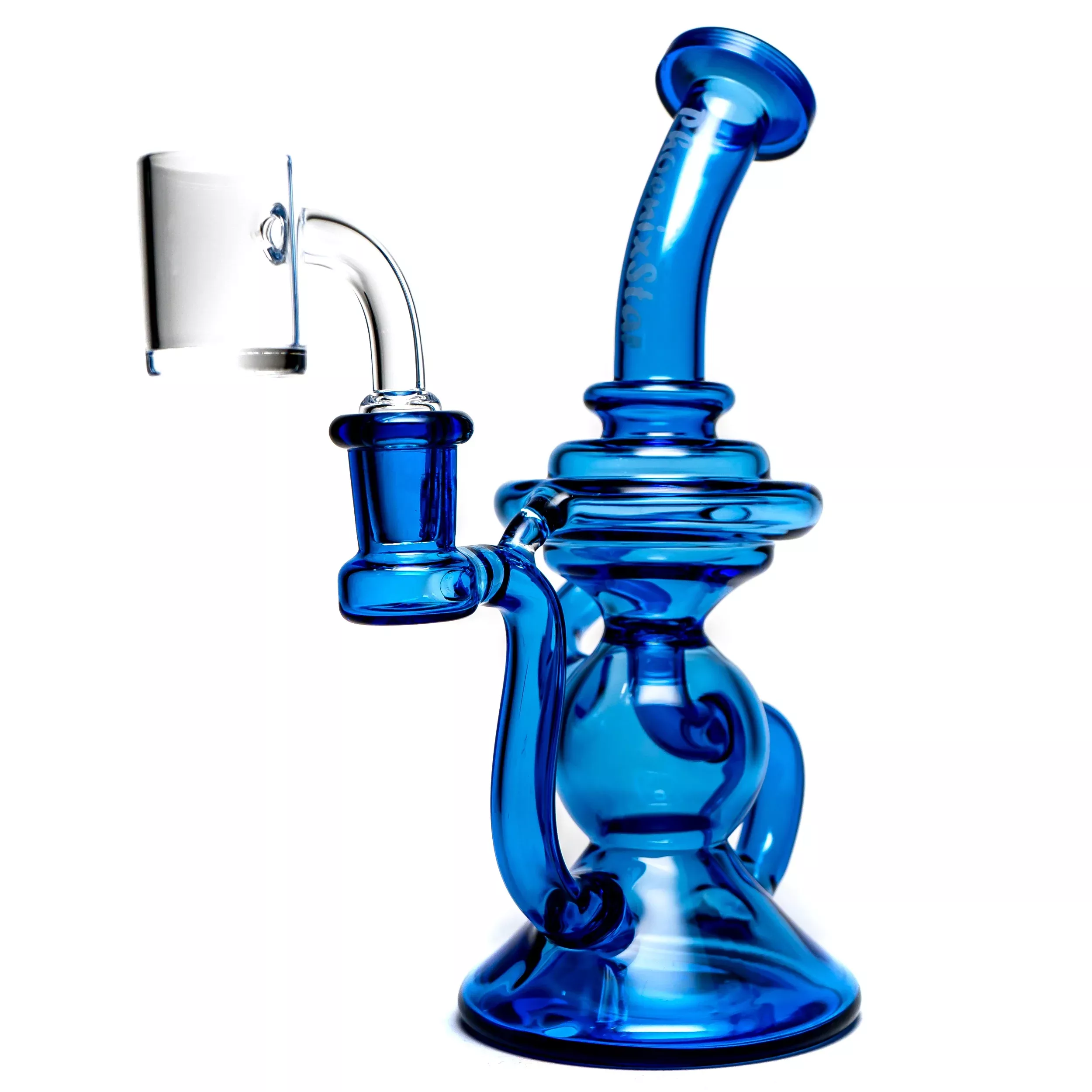 Phoenix Star - Hollow Foot Recycler - Blue