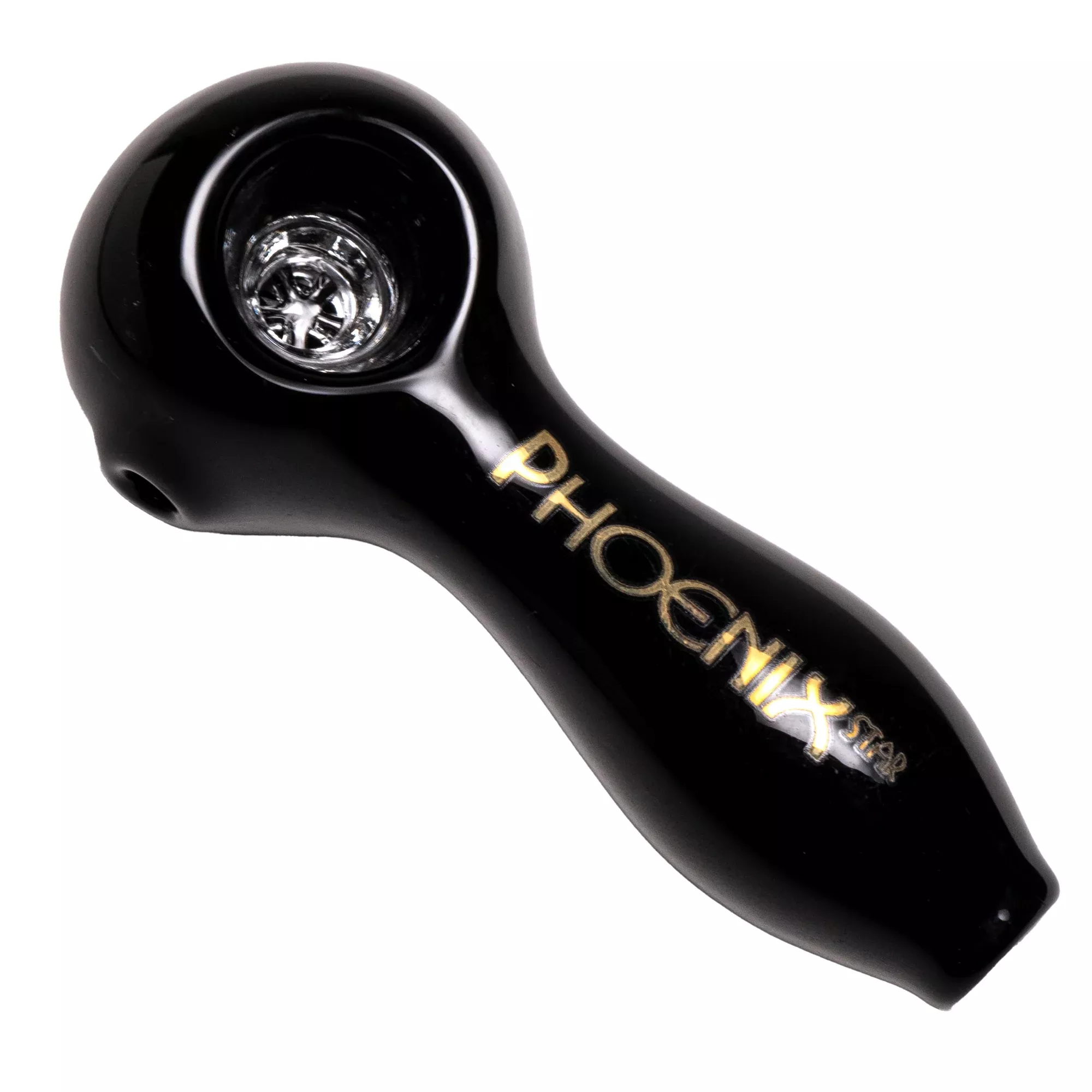 Phoenix Star - Screen Spoon Pipe - Black