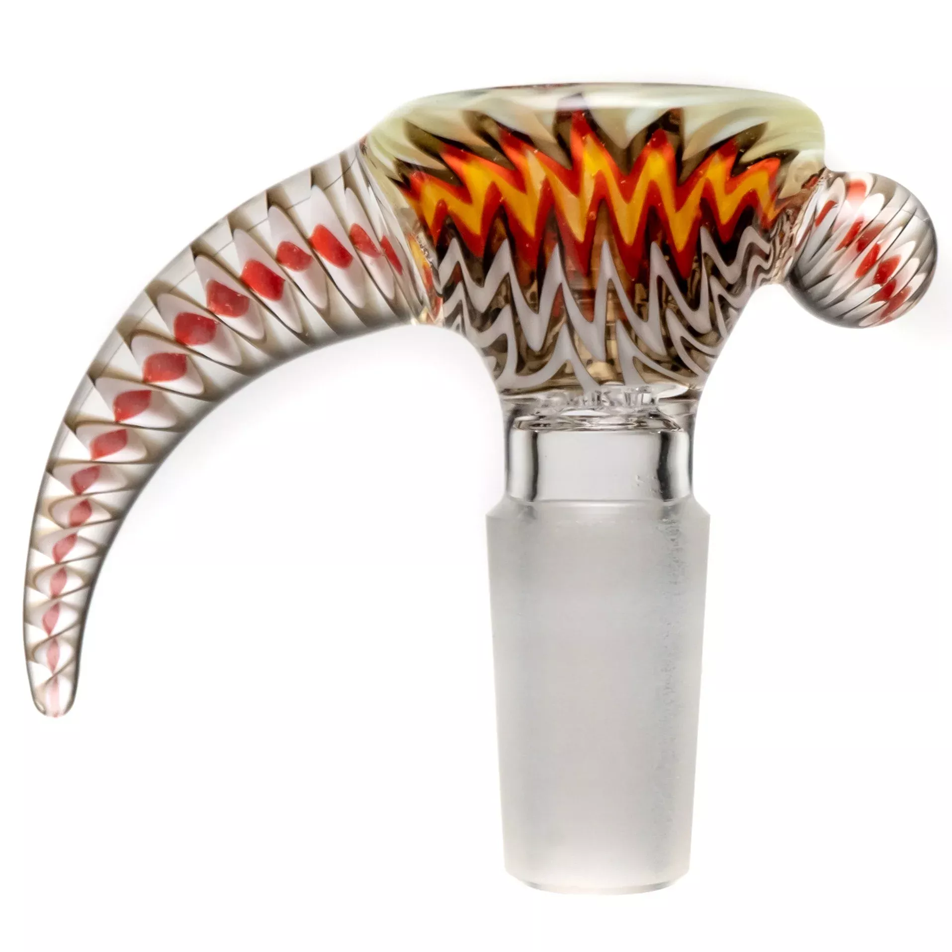 Phoenix Star - Worked Slide - Multi Hole - 14mm - Red, White & Mint Wag