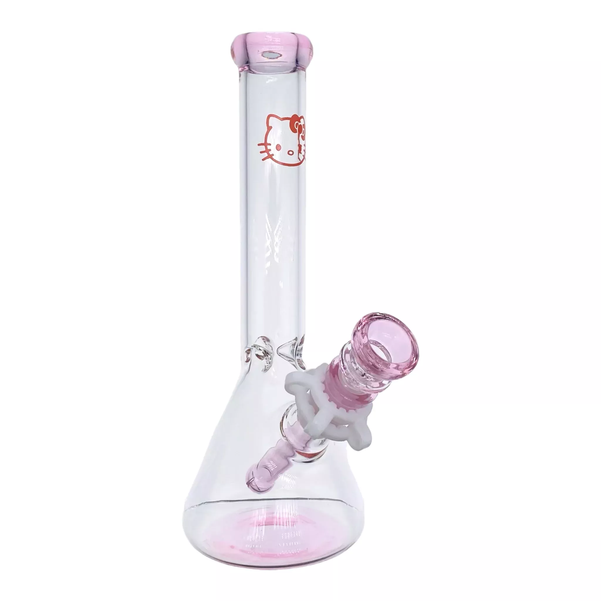Pink Hello Kitty Beaker Bong 10 Inch