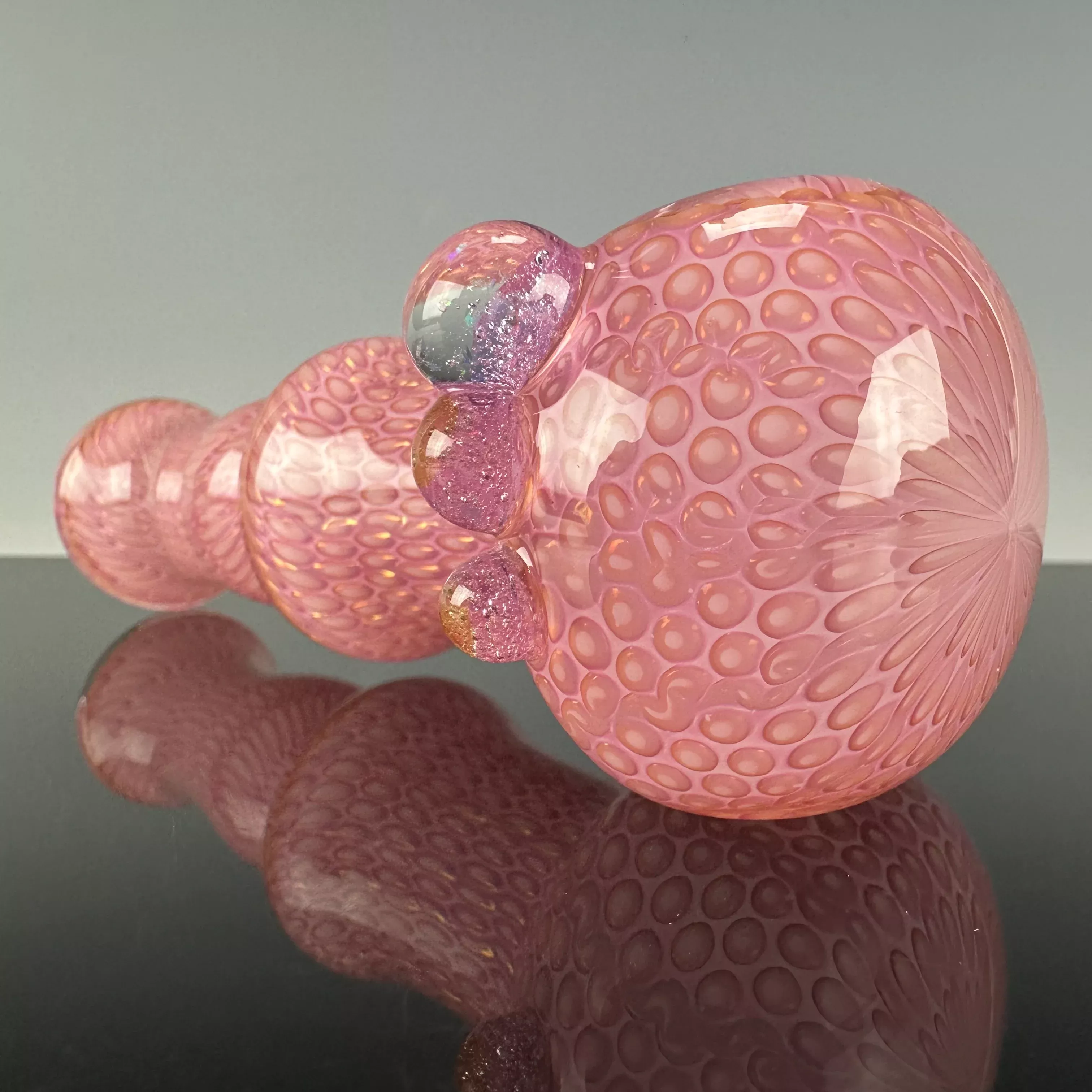 "Pink" Snakeskin Spoon (Large) by FireKist