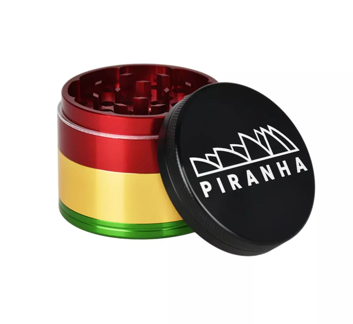 Piranha 4 Piece 2.2 Grinder (Assorted Colors)