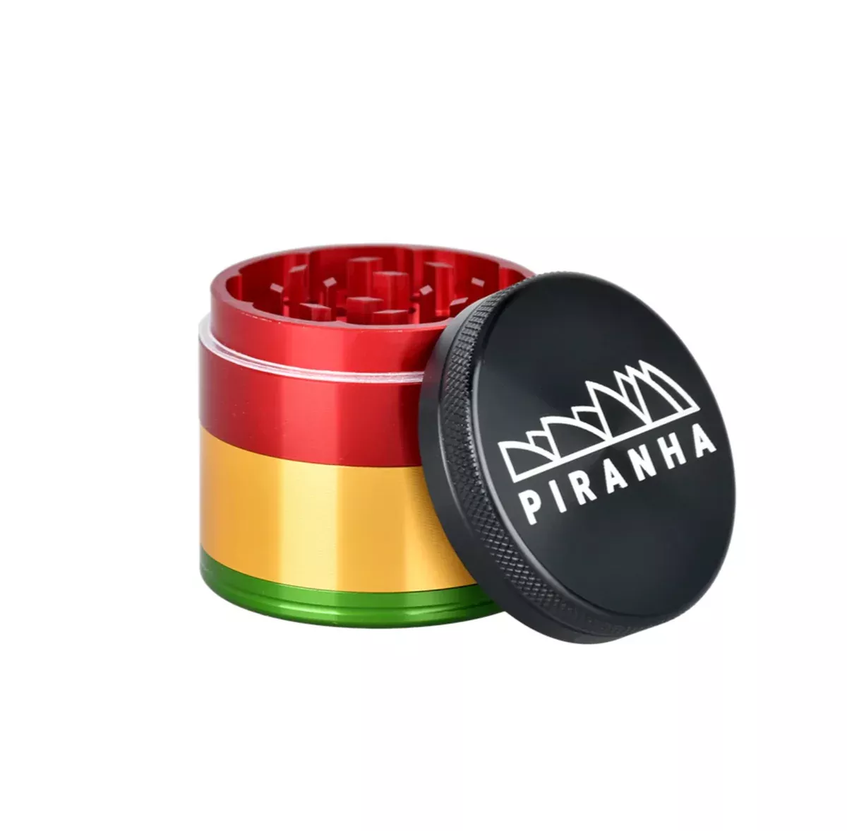Piranha 4 Piece 2" Grinder (Assorted Colors)