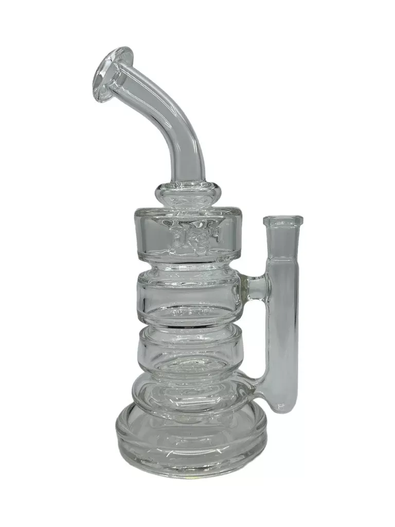 PKG 60mm Hole Rig - Premium Glass Dab Rig in Assorted Designs