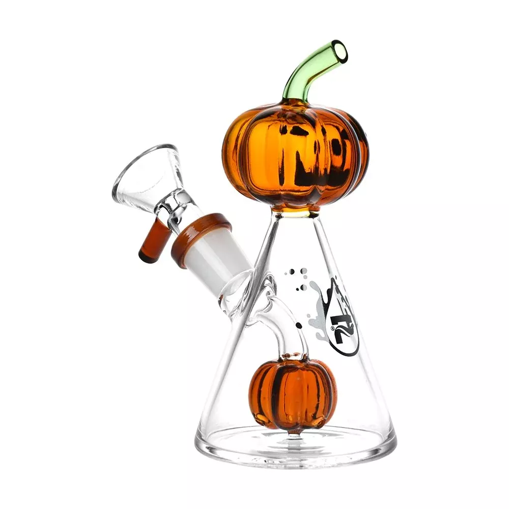 Pleasant Pumpkin Pal Glass Bong