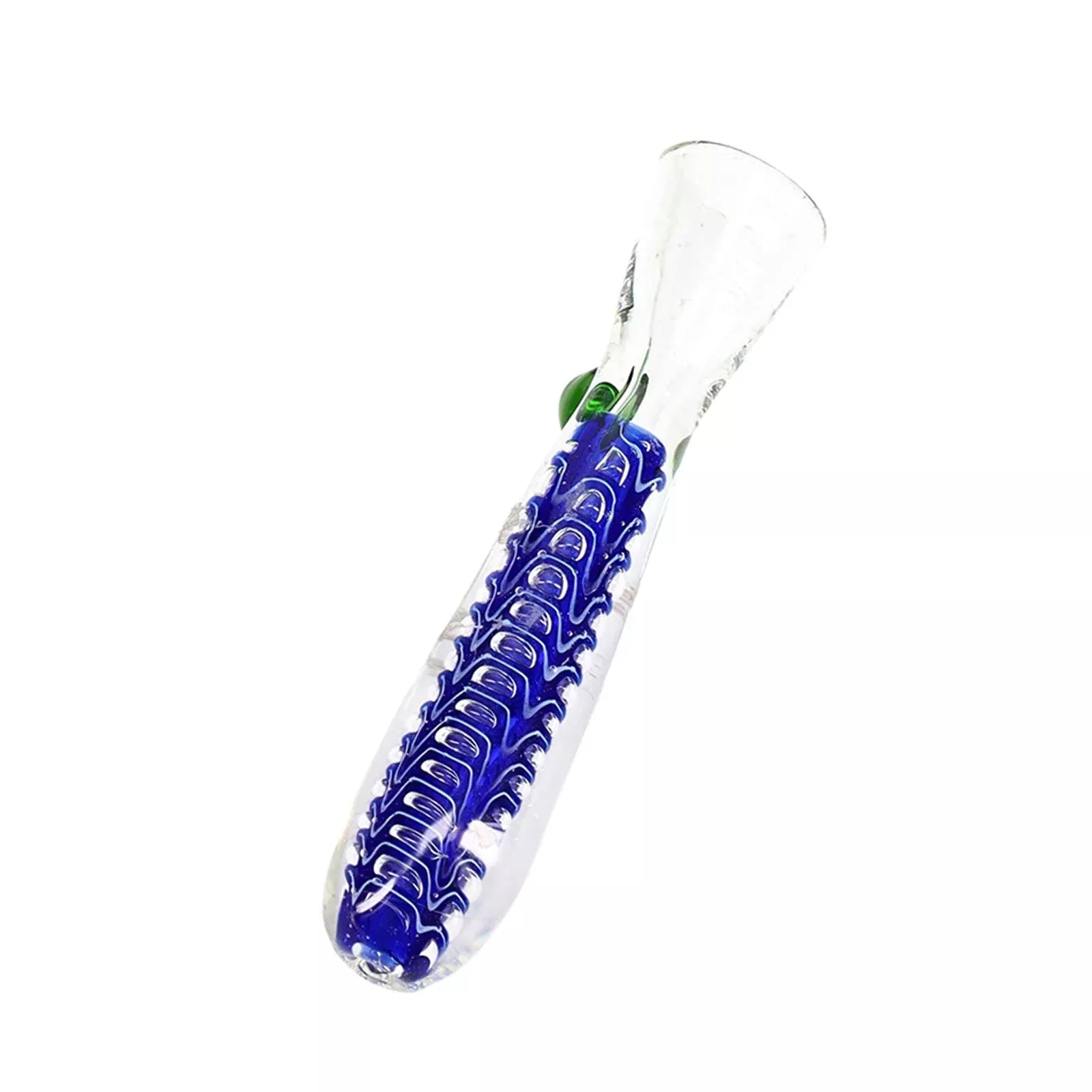 Pocket Prism Colorful Glass Chillum Pipe