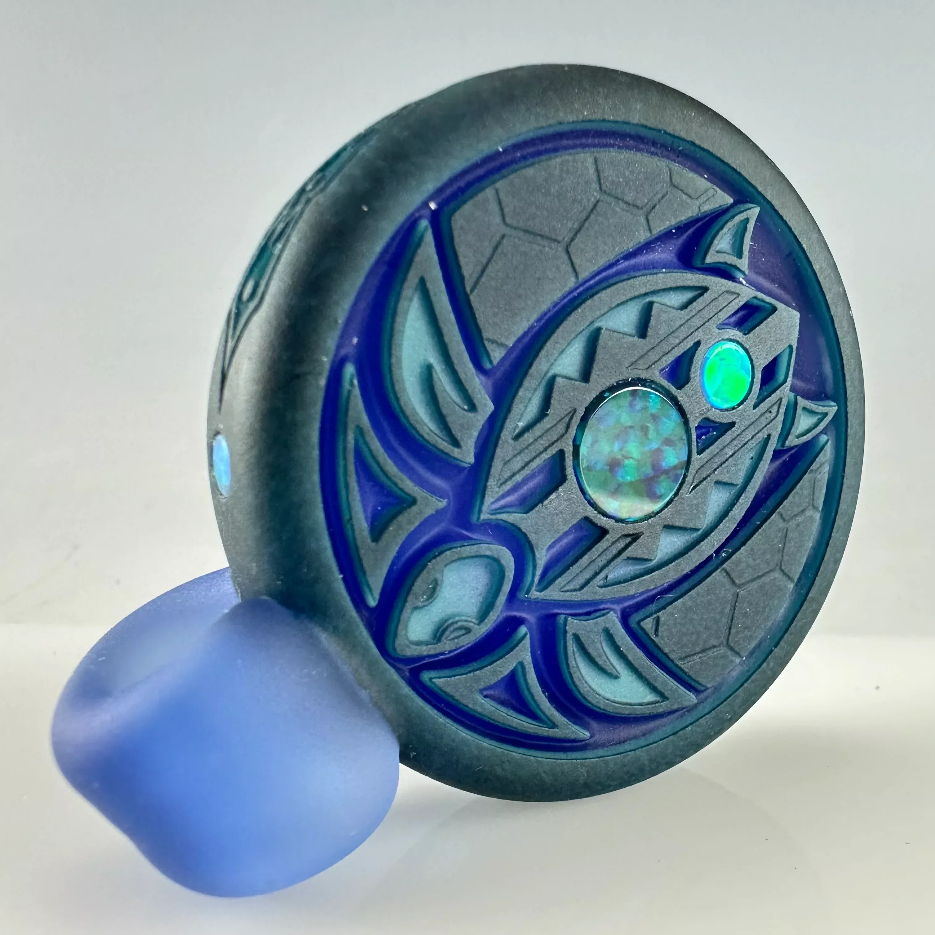"Polynesian Turtle" Pendant by GlassMaze