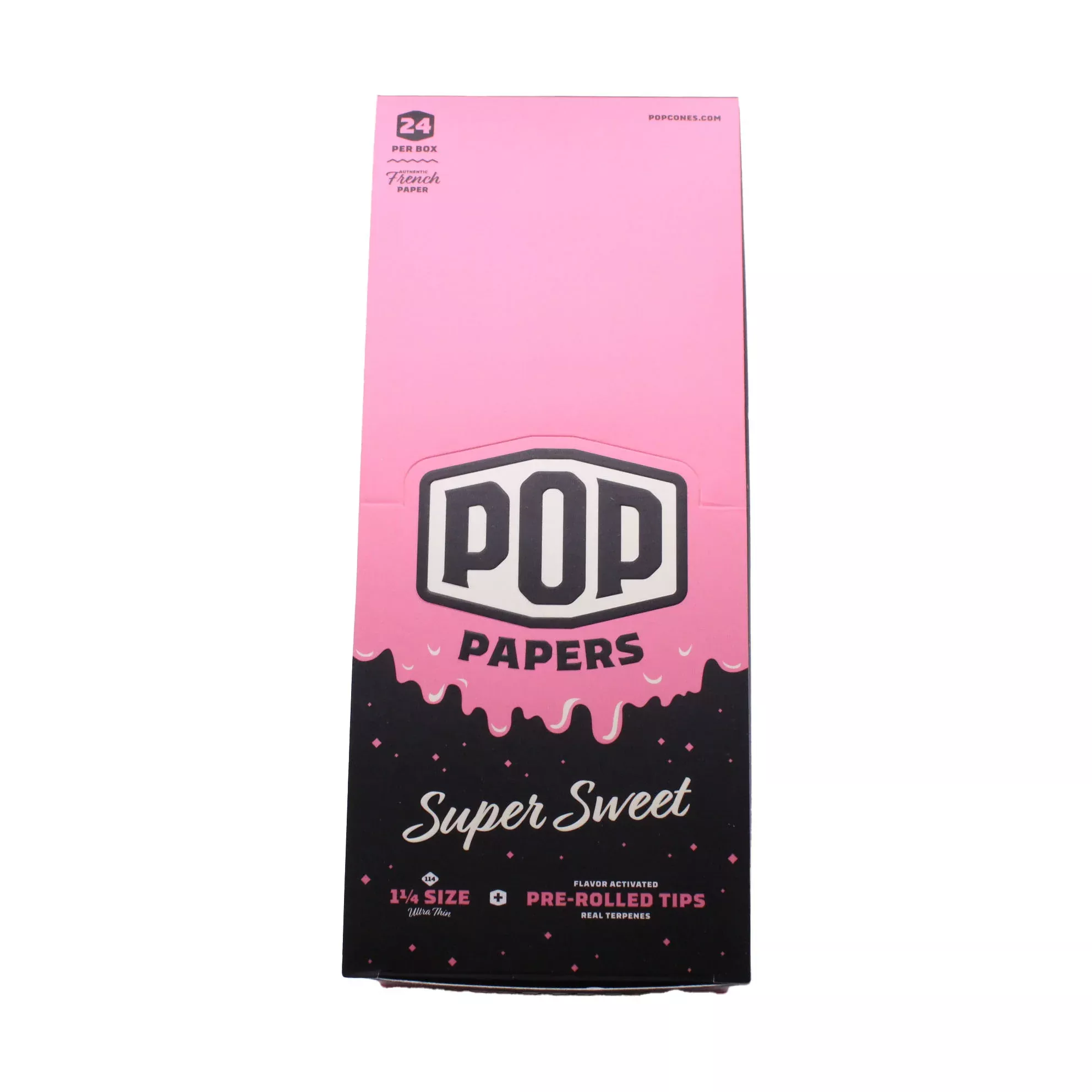 POP Papers 1 1/4 Size Rolling Papers & Pop Tips