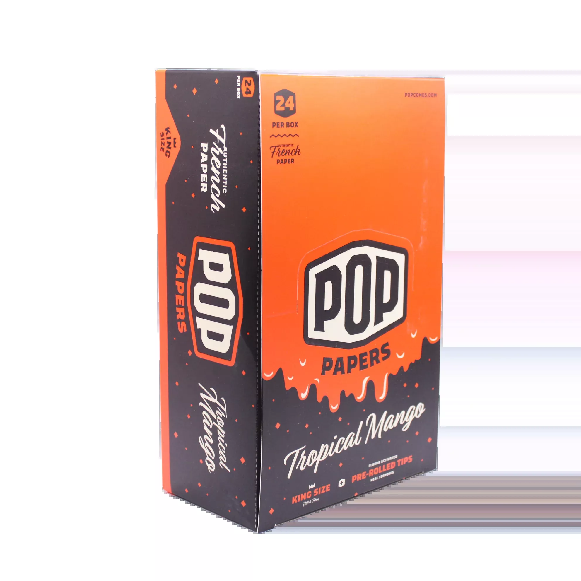POP Papers King Size Rolling Papers & Pop Tips