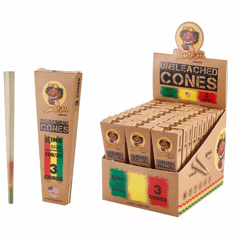 Pre-Rolled Unbleached Cones