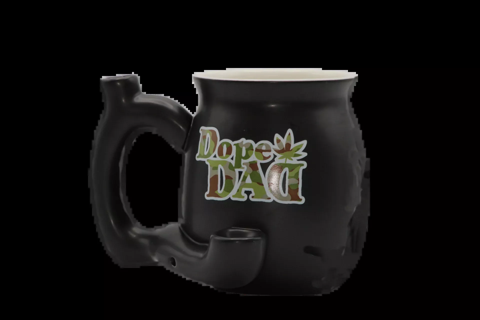 Premium Roast & Toast Dope Dad Ceramic Mug Pipe