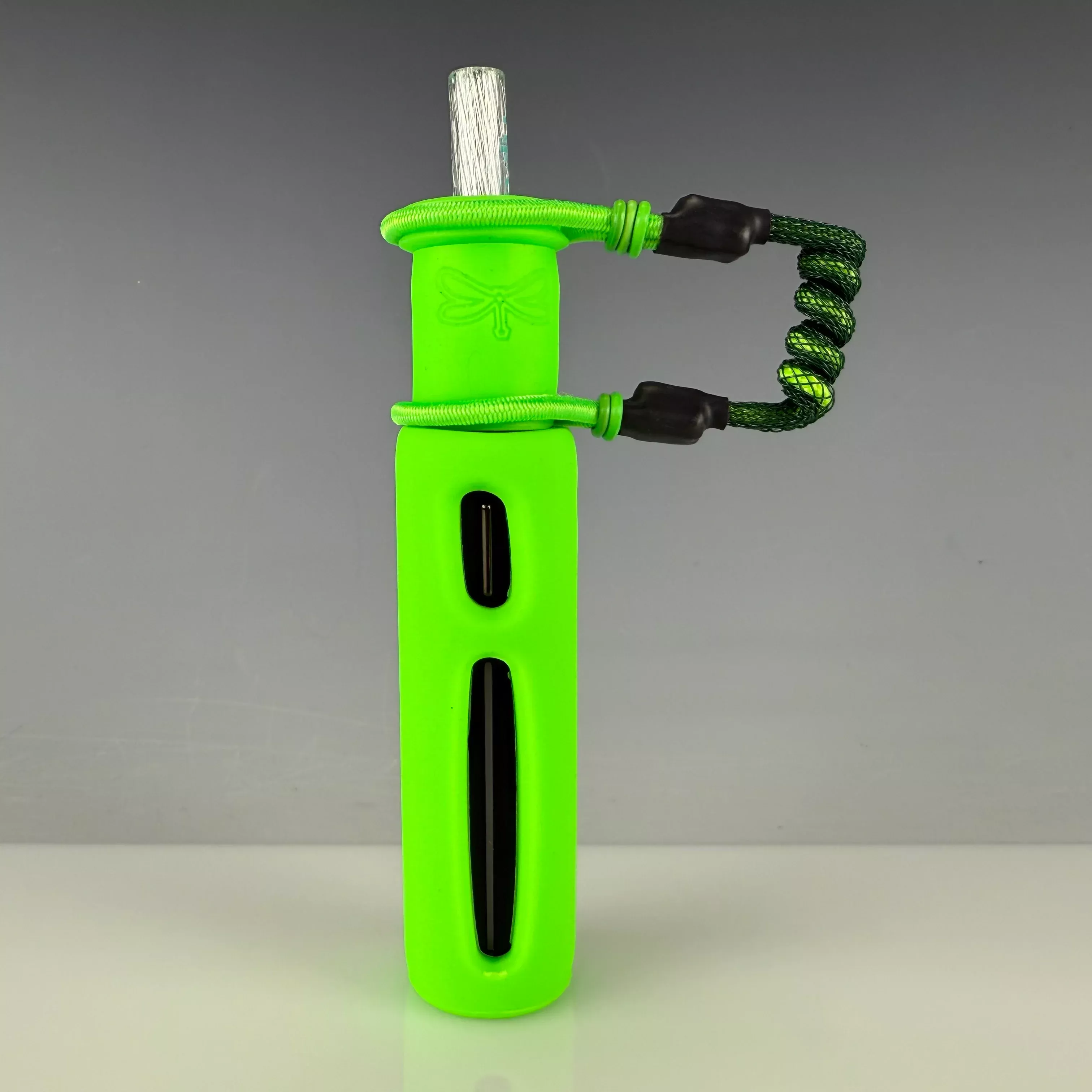 Premium "Tiny" Coil Tether (Pivot WITH Flux Cap) by Tuff Tethers