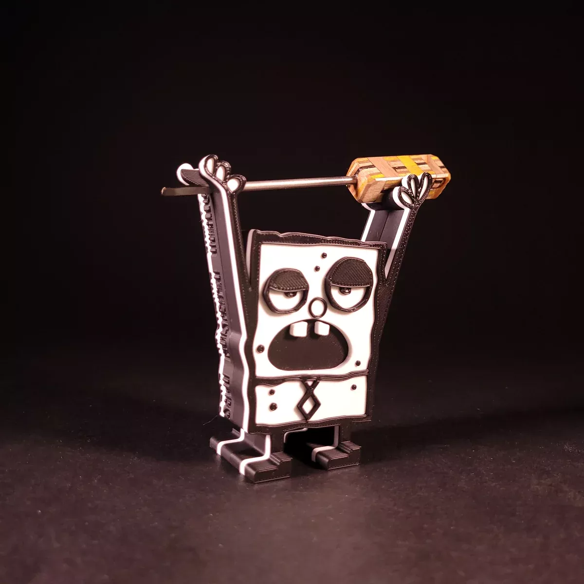 Print Third Dimension x Invest In Headies - (Stoney Version) V3 Doodle Bob Dab Tool Holder