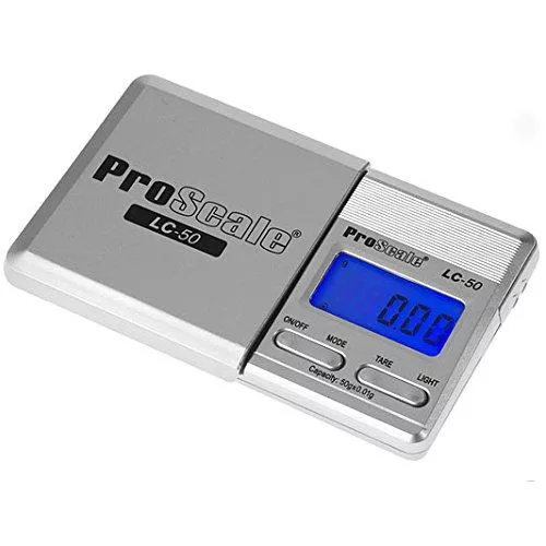 ProScale LC50 – 50g x 0.01g Ultra-Compact Digital Scale
