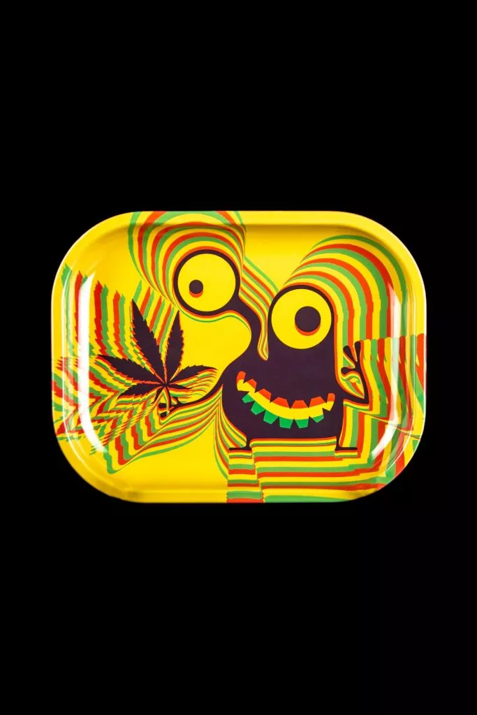 Puff Puff Pass Rolling Tray – Green Herb