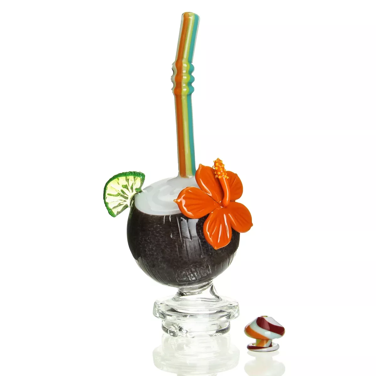 Puffco Peak Pro Glass Top Reyna Glass Coconut