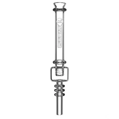 Pulsar 6" Quartz Dab Straw Nectar Collector with Diffusion Chamber