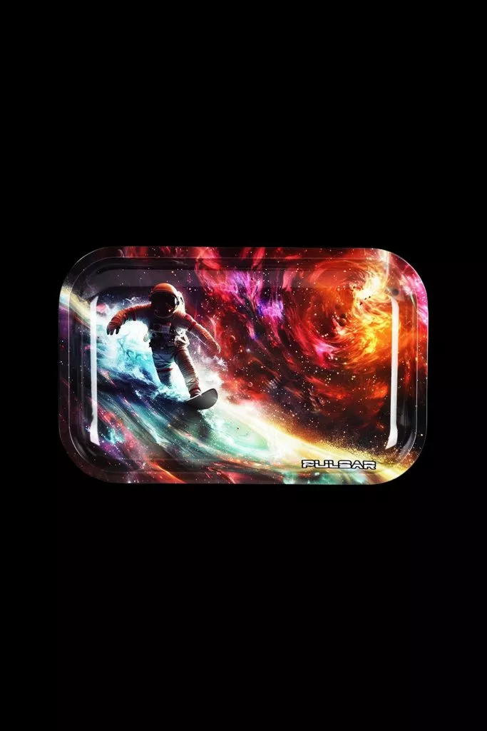 Pulsar Metal Rolling Tray – Astro Surfer