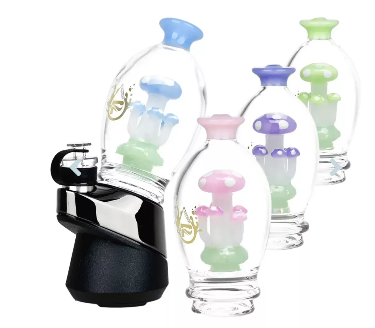 Pulsar Puffco Shroom Cluster Glass Attachment (Assorted Coors)