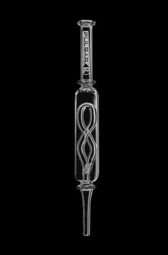 Pulsar Quartz Internal Twist Perc Nectar Collector