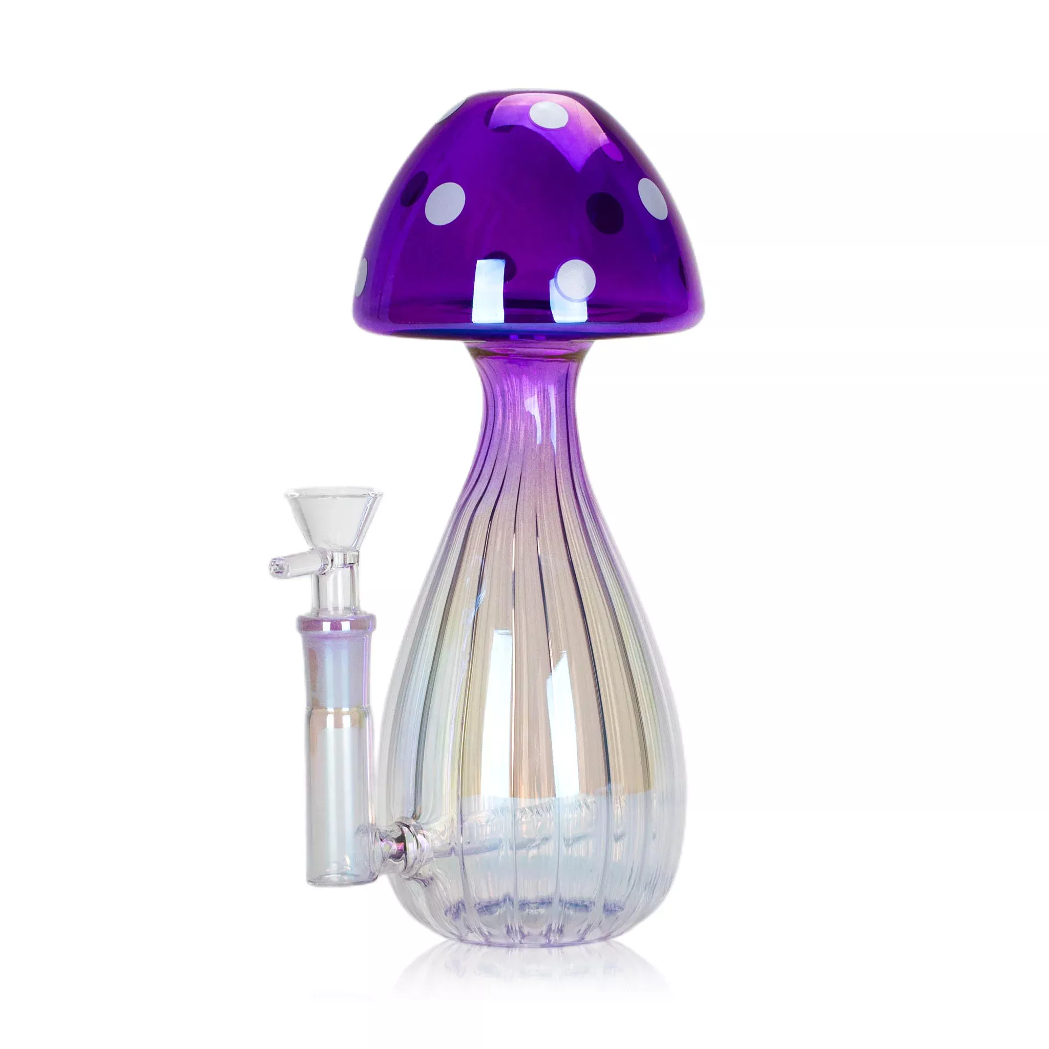 Purple Mushroom Bong 8.75"