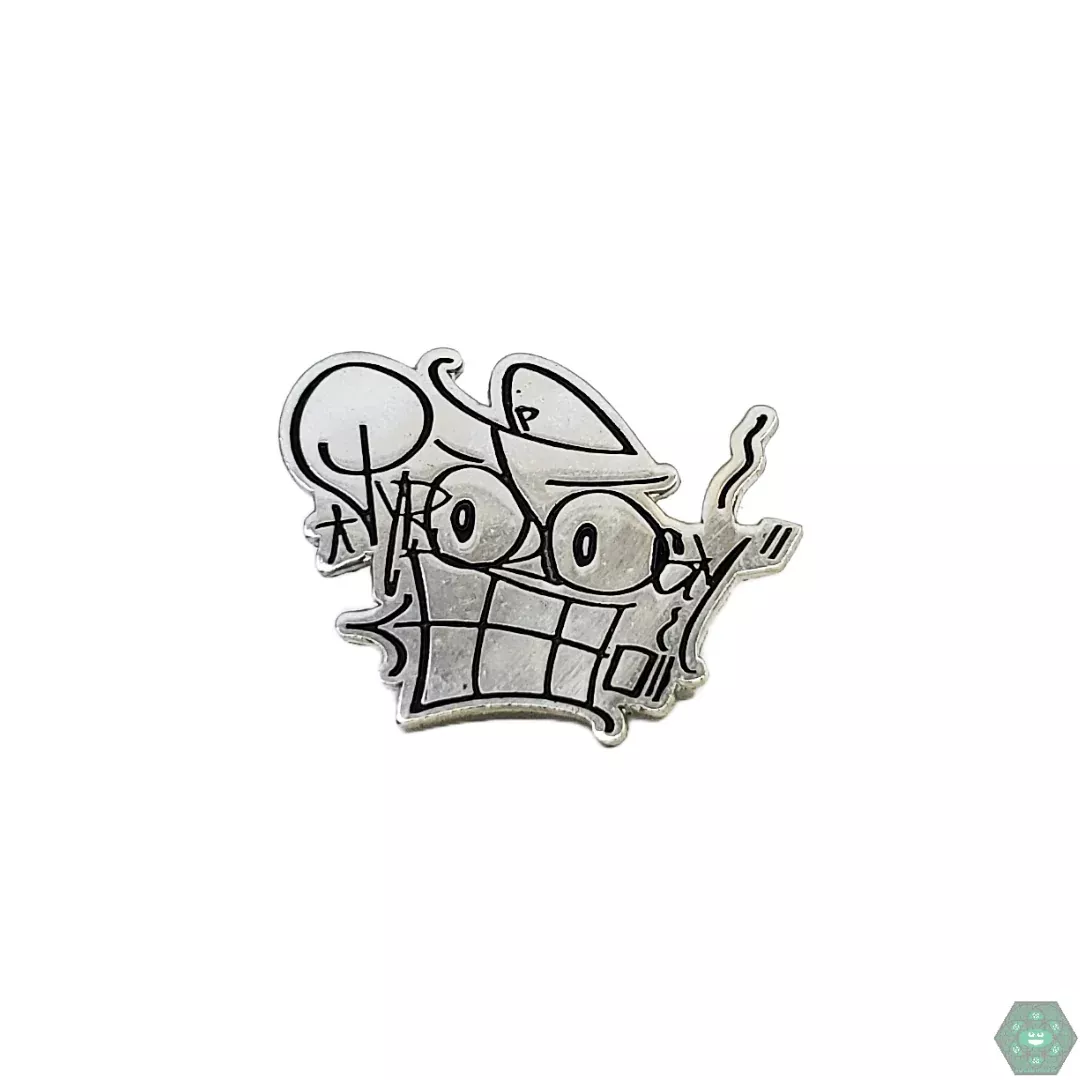 Pyrology Glass Hat Pin | Unique Design | Premium Enamel