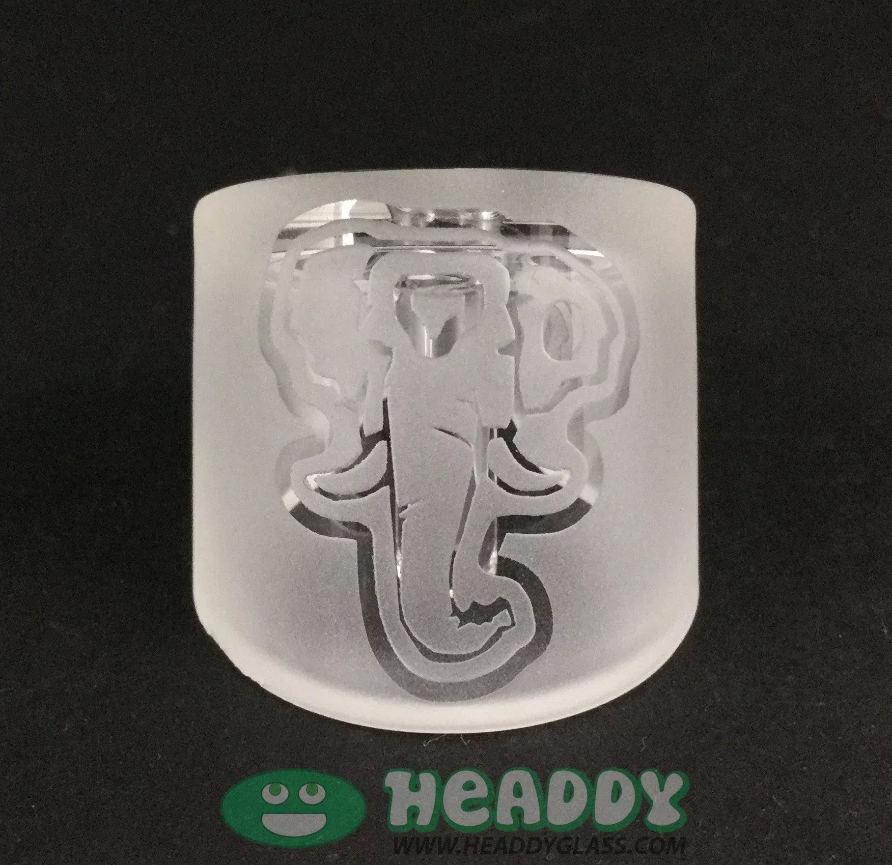 Q Heffner XL QFZ Cap #3 – Frosted XL Carb Cap for Enhanced Airflow