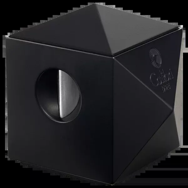Quasar Two-In-One Tabletop Cigar Cutter, Black