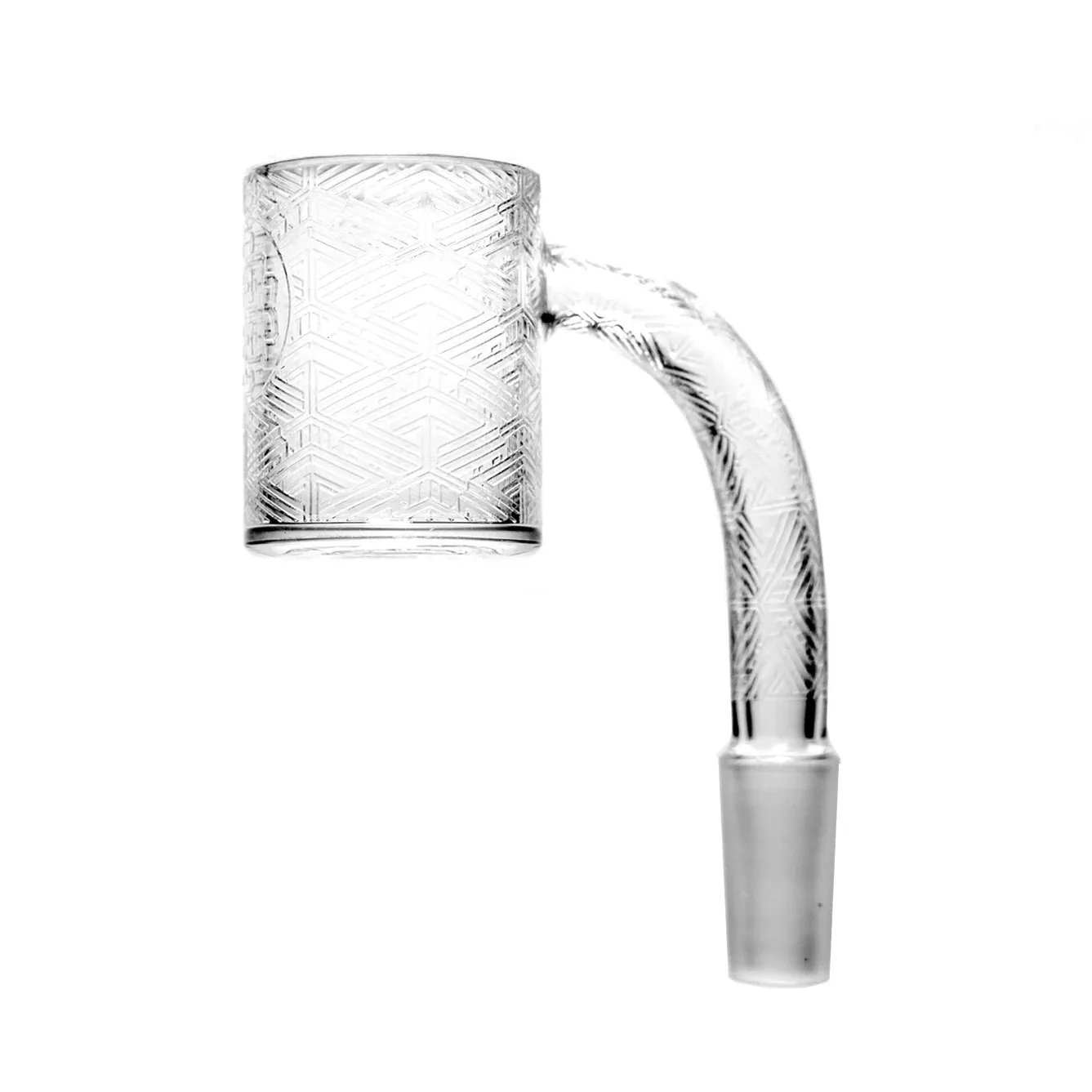 Quave CB - Flat Top Banger Tessellated - XXL - 10mm Male 90º