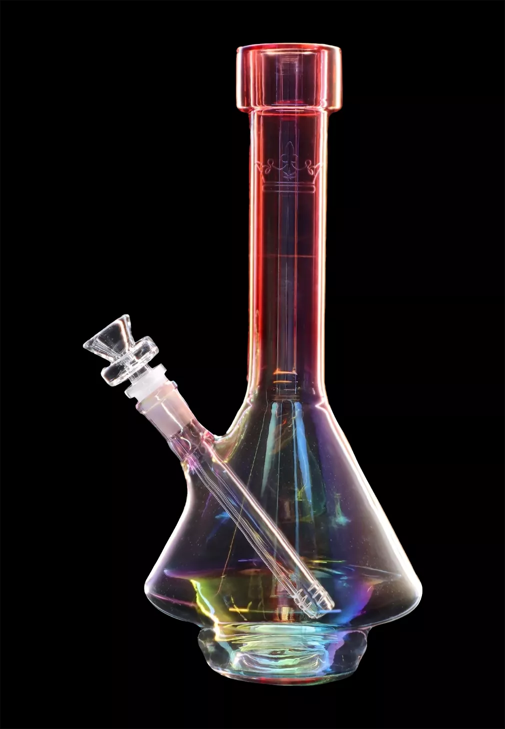 Queen of Bud Rose Quartz Dual Use Bong – 12 in.