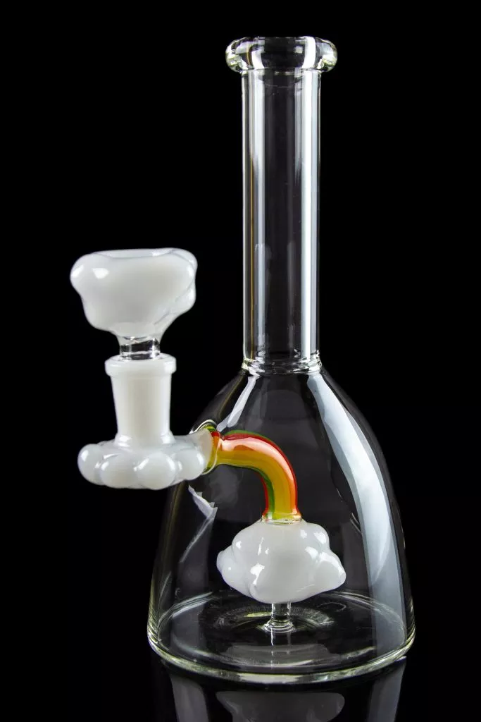 Rainbow Cloud Beaker Bong – Taste the Rainbow