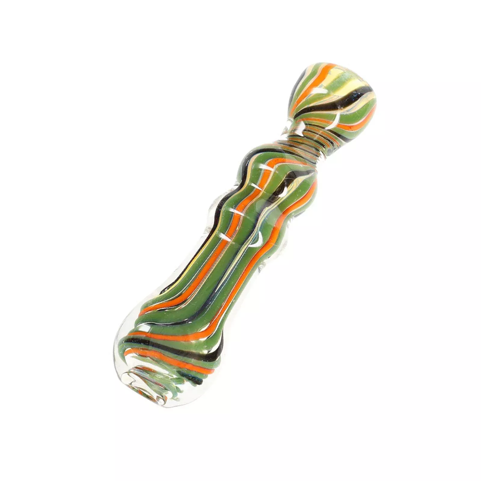 Rainbow Taster Striped Chillum One Hitter