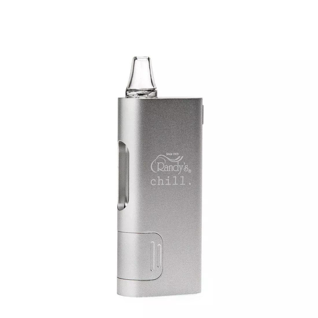 Randy’s Chill 2-in-1 Vaporizer – Silver Freezable Hybrid Vape