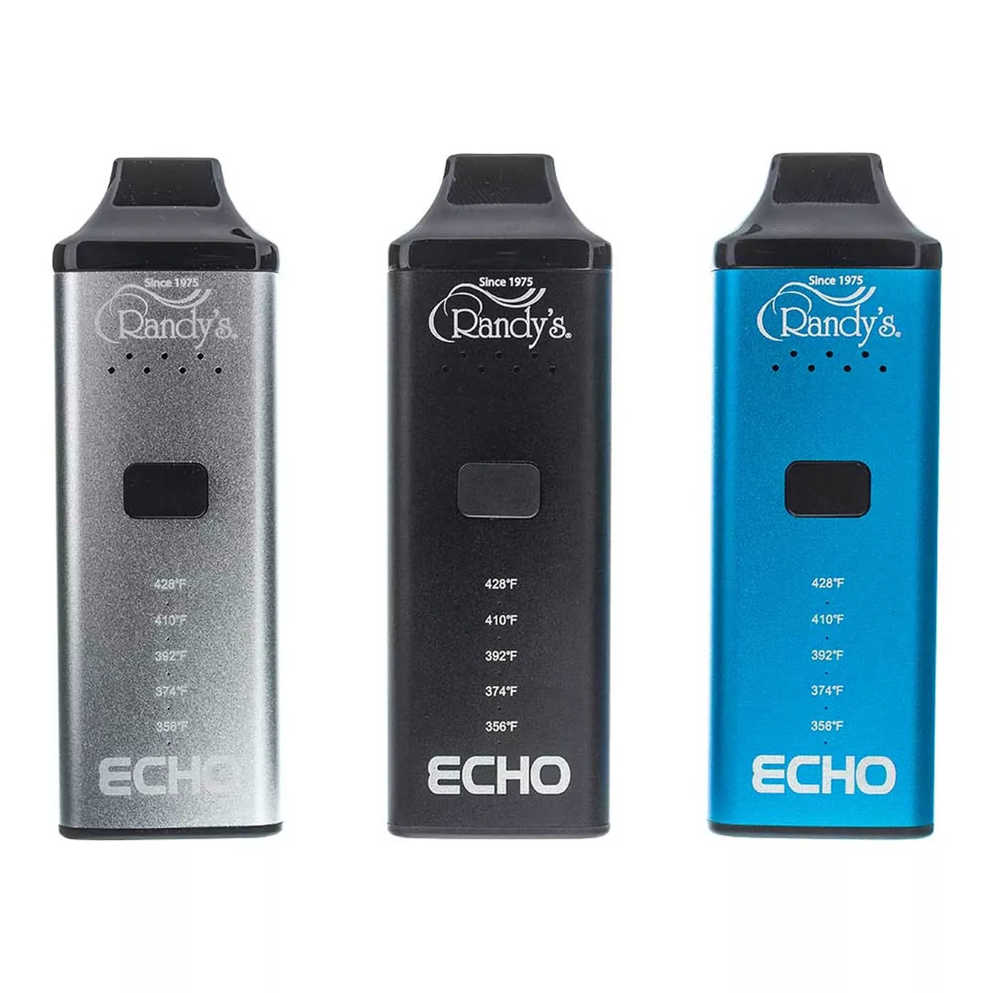 Randy's Echo Dry Herb Vaporizer – Ceramic Convection (Silver)